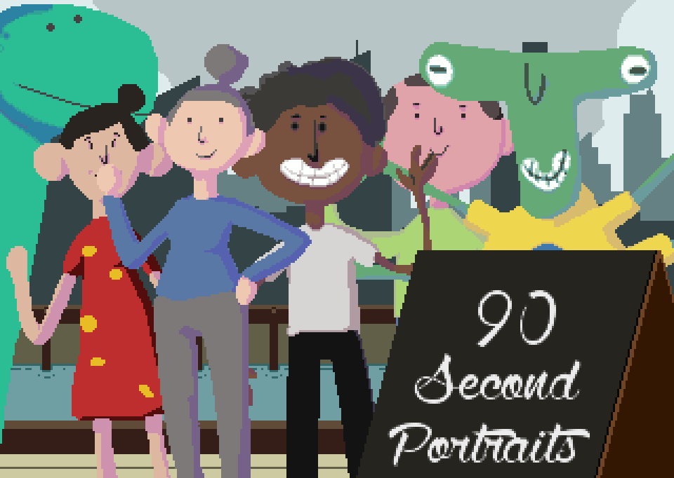   90 second portraits  